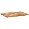 vidaXL Tablero de mesa rectangular madera maciza acacia 120x70x4 cm