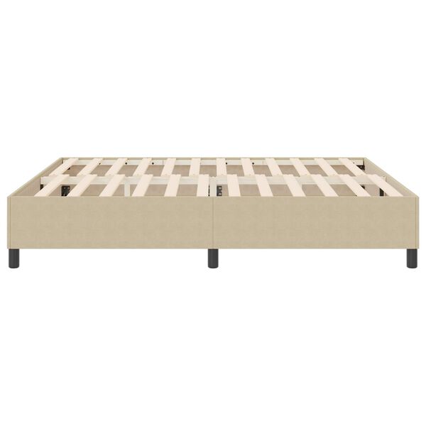 vidaXL Cama de plataforma Verde gris&aacute;ceo 180 x 200 cm tela