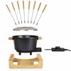 Princess Set de fondue Pure negro 800 W