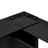 vidaXL Pedestal para Lavadora 2 pcs Negro 64 x 55 x 32.5 cm Acero