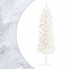 vidaXL &Aacute;rbol Navide&ntilde;o Artificial Delgado 150 cm 150 LED Blanco C&aacute;lido