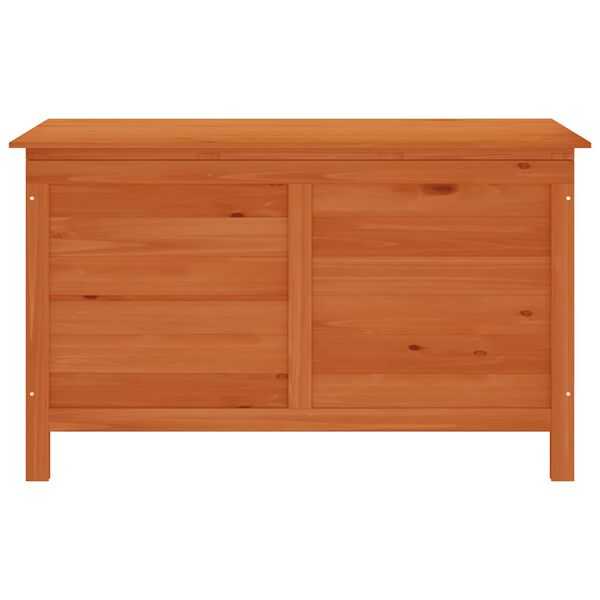 vidaXL Arcón de jardín madera maciza abeto 99x49,5x58,5 cm