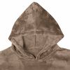 vidaXL Sudadera manta Camel l Franela