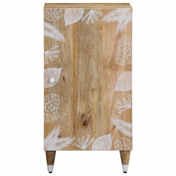 vidaXL Aparador de madera maciza de mango 40x33,5x75 cm
