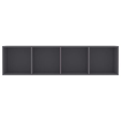 vidaXL Estantería/mueble de TV gris 143x30x36 cm