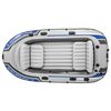 Intex Set de bote inflable Excursion 4 motor de arrastre y soporte