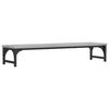 vidaXL Soporte de pantalla madera ingenier&iacute;a gris Sonoma 85x23x15,5 cm
