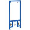 vidaXL Soporte de pared de ba&ntilde;o Manual Azul 50 x 3 x 112 cm