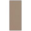 vidaXL Felpudo Beige y Negro 120 x 300 cm 100% Poliamida