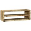 vidaXL Mueble de TV Marr&oacute;n 100 x 32 x 36 cm Madera maciza de Mango