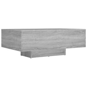 vidaXL Mesa de centro madera de ingenier&iacute;a gris Sonoma 85x55x31 cm
