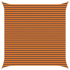 vidaXL Toldo Vela de Sombra Naranja y Marr&oacute;n 4,5 x 4,5 m
