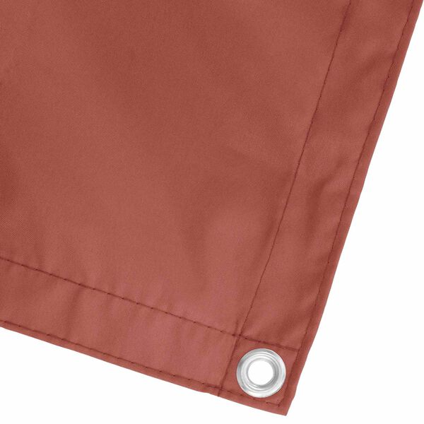 vidaXL Pantalla de Balc&oacute;n Terracota 110 x 200 cm Tela Oxford