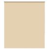 vidaXL Estor Enrollable Opaco Beige 130x130 cm Tela Ancho 126,6 cm
