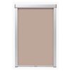 vidaXL Persiana opaca enrollable beige MK06