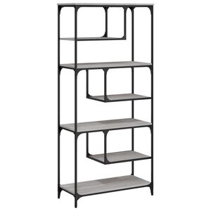 vidaXL Estanter&iacute;a madera de ingenier&iacute;a gris Sonoma 81x36x176 cm