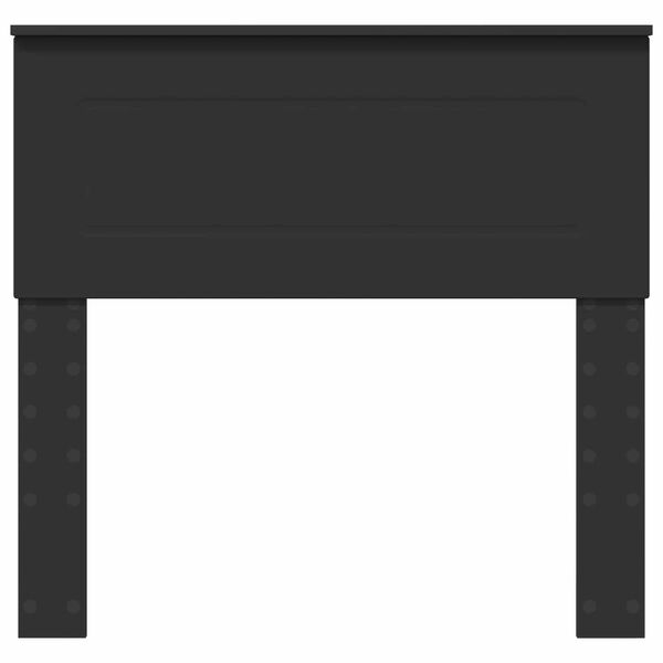 vidaXL Cabecero Roble Negro 90 cm Madera contrachapada