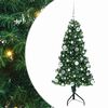 vidaXL &Aacute;rbol de Navidad Artificial de Esquina Verde 150 cm PVC y Metal