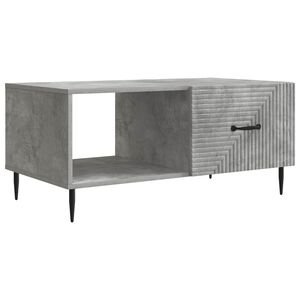 vidaXL Mesa de Caf&eacute; Gris Hormig&oacute;n 90 x 50 x 40 cm Madera de Ingenier&iacute;a