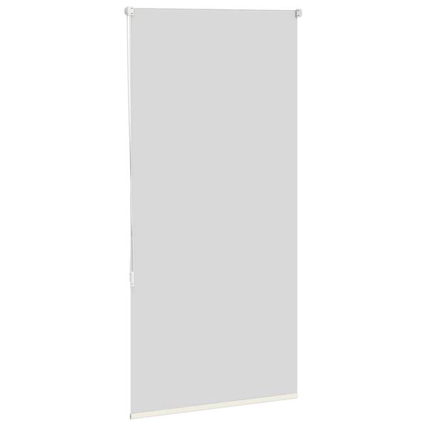 vidaXL Estor Enrollable Opaco Blanco Roto 75x130cm Tela Ancho 70,7cm