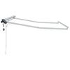 vidaXL Armaz&oacute;n de toldo manual con LEDs 3,5 x 2 m Aluminio