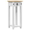 vidaXL Soporte de plantas Blanco 30 x 30 x 73 cm Madera de Pino Maciza