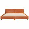 vidaXL Cama sin colchón madera maciza de pino marrón cera 140x190 cm