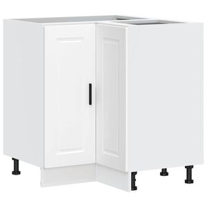 vidaXL Mueble bajo esquina de cocina porto blanco madera reconstituida