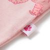 Pijama infantil de manga corta rosa claro 128