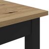 vidaXL Mesas de comedor Madera de ingenier&iacute;a