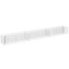 vidaXL Arriate de gaviones de acero galvanizado 270x30x30 cm