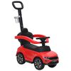 vidaXL Coche correpasillos Volkswagen T-Roc rojo