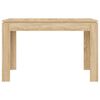 vidaXL Mesa de comedor madera contrachapada roble Sonoma 120x60x76cm