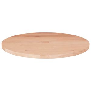 vidaXL Superficie de mesa redonda madera de roble sin tratar &Oslash;30x1,5cm