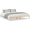 vidaXL Cama extralarga sin colch&oacute;n madera maciza de pino 180x220 cm