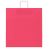 vidaXL Bolsas de papel con asas 250 uds rosa 45x17x48 cm