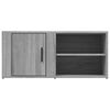 vidaXL Mueble TV 2 uds madera contrachapada gris Sonoma 80x31,5x36 cm