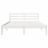 vidaXL Estructura de cama con cabecera 208.6 x 157.6 x 69.4 cm