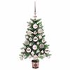 vidaXL Árbol de Navidad con 150 LED con soporte Verde 65 cm PE