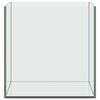 vidaXL Acuario con almacenamiento Transparente 30 x 30 x 30 cm Cristal