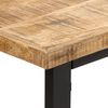 vidaXL Mesa de comedor madera maciza de mango 110x55x75 cm