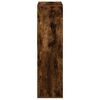vidaXL Estantería madera ingeniería color roble ahumado 66x31x112 cm