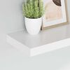 vidaXL Estante flotante de pared MDF blanco 40x23x3,8 cm