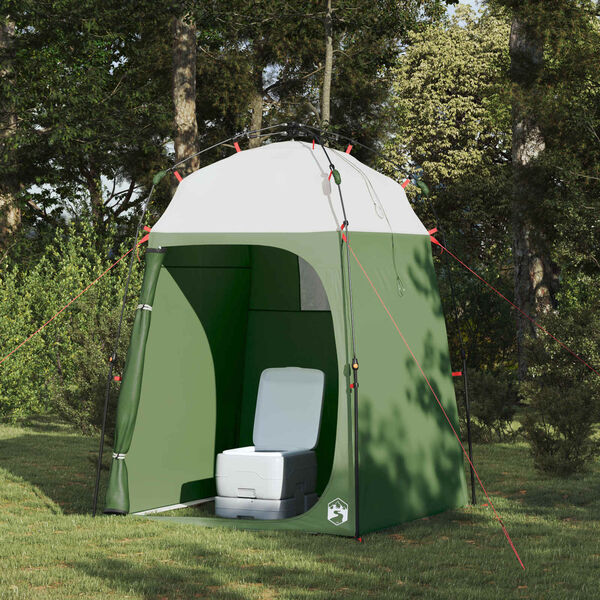 vidaXL Carpa instant&aacute;nea de liberaci&oacute;n r&aacute;pida Verde 160 x 160 x 227 cm