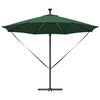vidaXL Parasol de cantilever tipo plátano Verde 294 x 294 x 248 cm