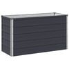 vidaXL Cama de Jard&iacute;n Elevada Gris antracita 100 x 40 x 55 cm