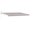 vidaXL Toldo Retr&aacute;ctil El&eacute;ctrico Gris Claro 4 x 3 m