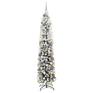vidaXL &Aacute;rbol de Navidad artificial Verde 180 cm PVC, Acero y Pl&aacute;stico