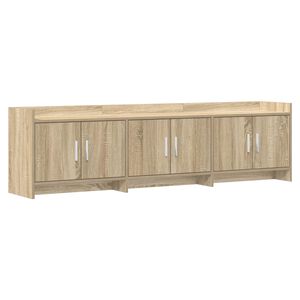 vidaXL Mueble de TV 168 x 33 x 47 cm Roble Sonoma Madera de ingenier&iacute;a