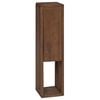 vidaXL Armario Lateral de Ba&ntilde;o Natural 25 x 25 x 100 cm